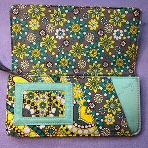 Vera Bradley long  wallet/Passport case/ NEW !